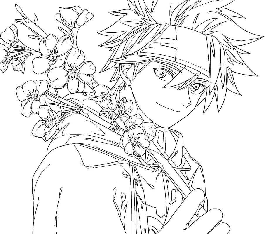 Coloriage Beau Reki Kyan