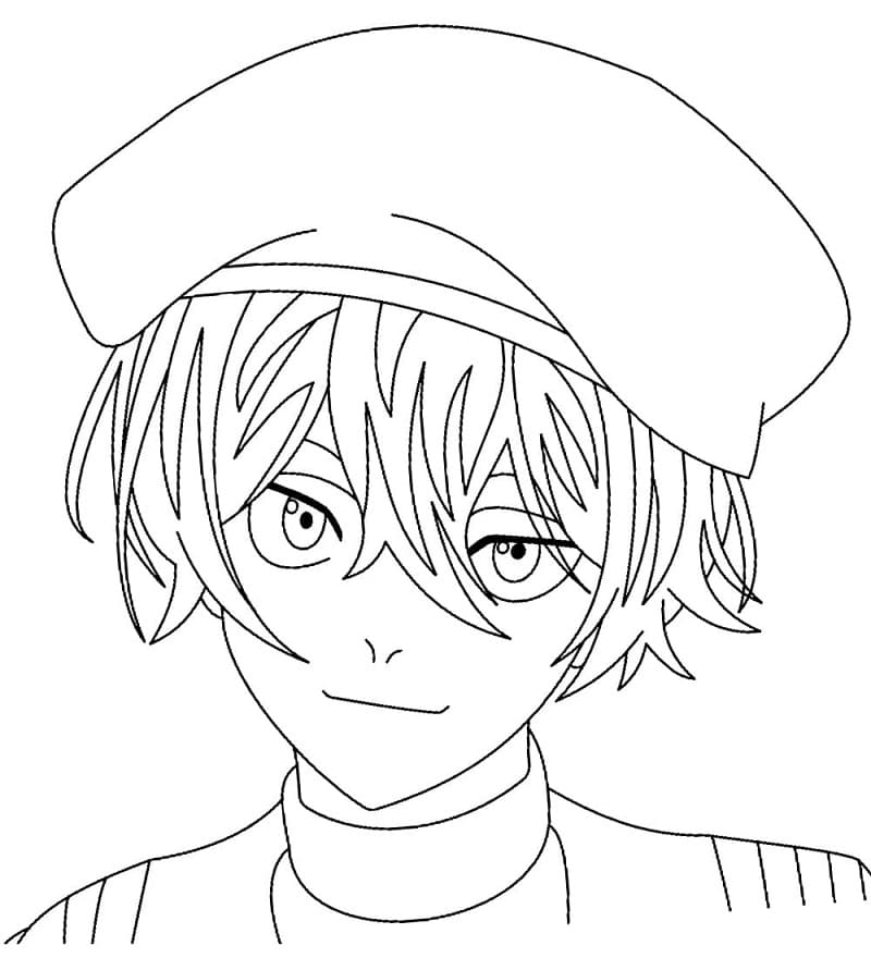 Coloriage Joli Miya Chinen