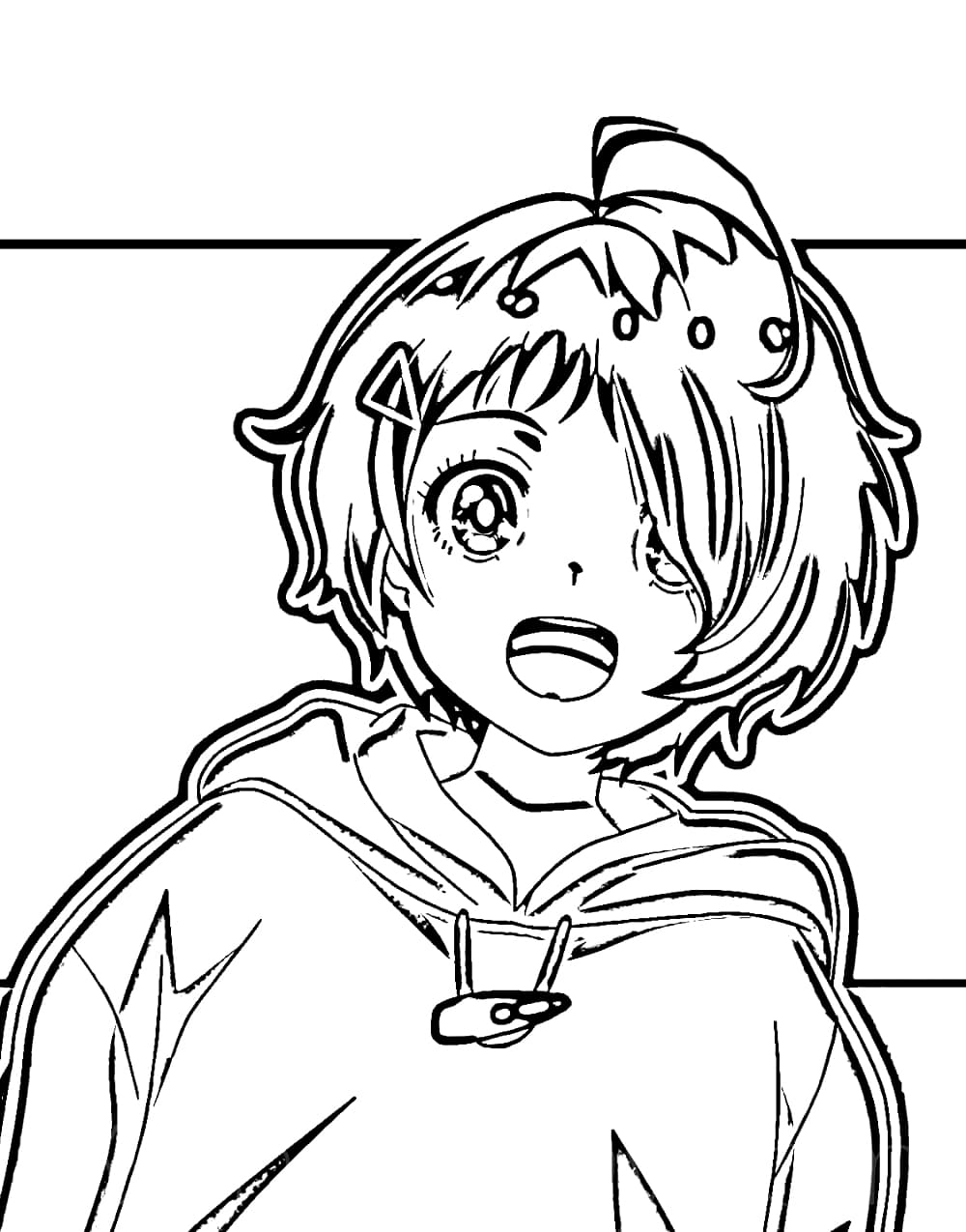 Coloriage Joyeux Ai Ohto