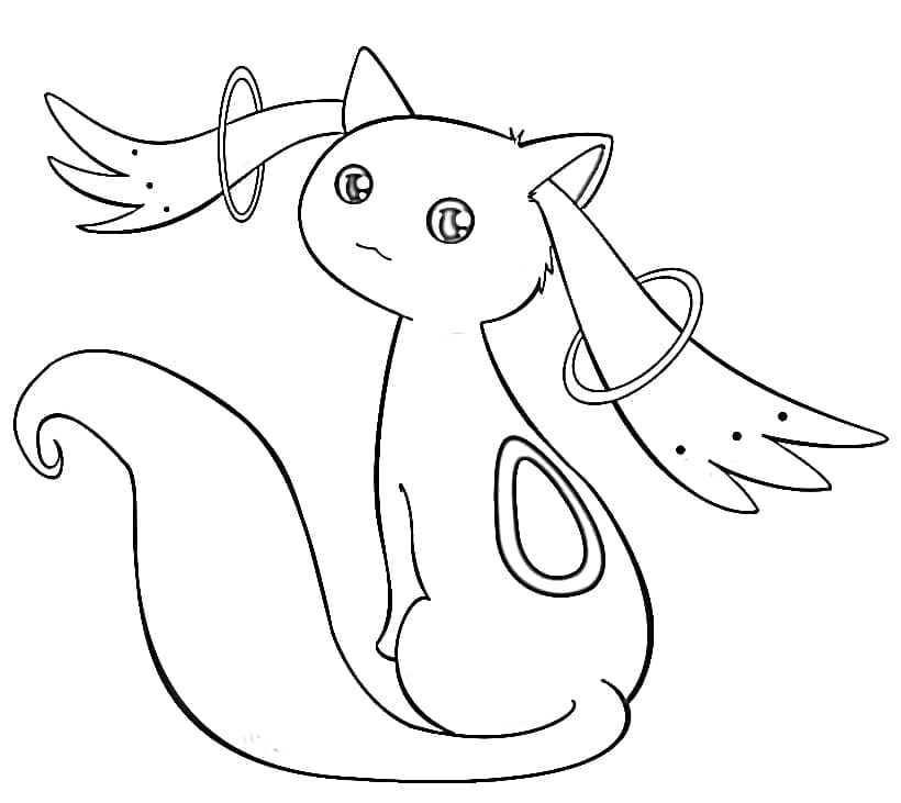Coloriage Kyubey 2