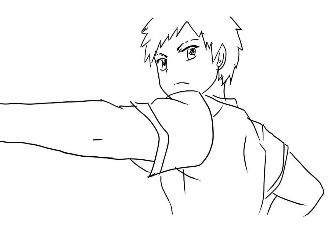 Coloriage Tomohito Sugino