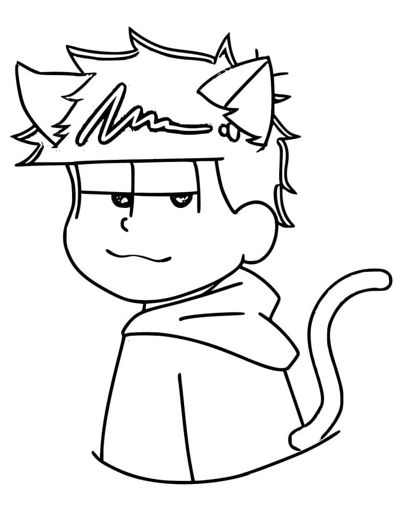 Coloriage Anime Osomatsu-san