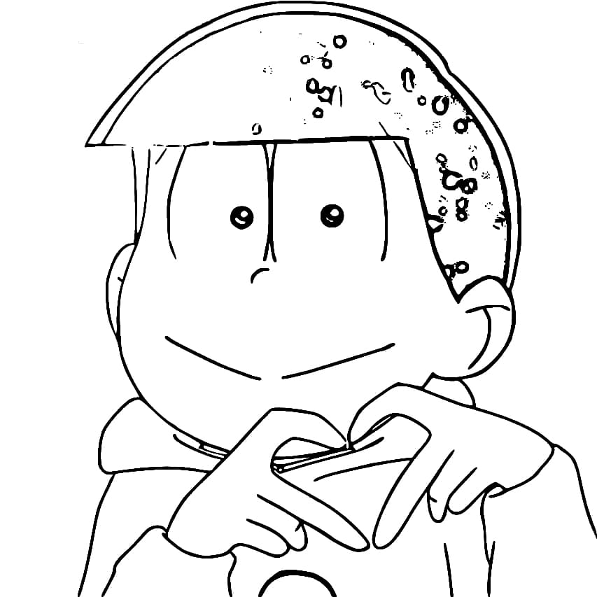 Coloriage Mignon Osomatsu-san