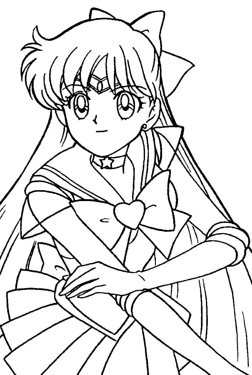 Coloriage Super Sailor Venus