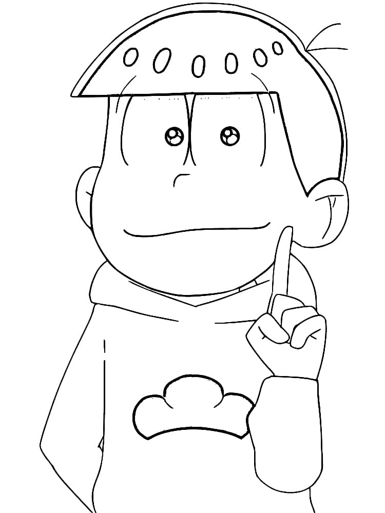 Coloriage Todomatsu Matsuno
