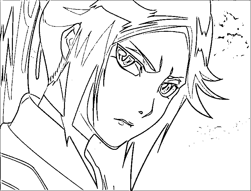 Coloriage Yoruichi Shihouin adorable