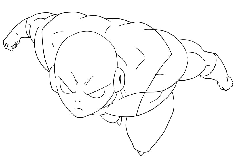 Coloriage Attaques de Jiren