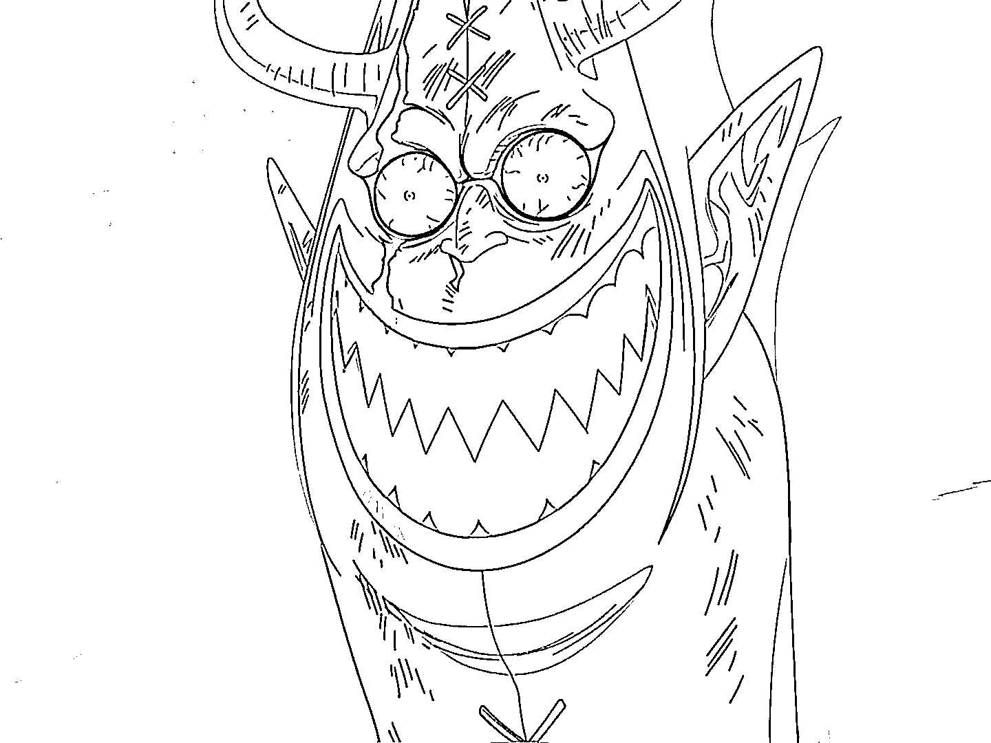 Coloriage Douleur du Gecko Moria
