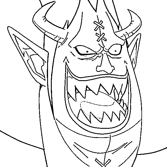 Coloriage Gecko Moria prenant