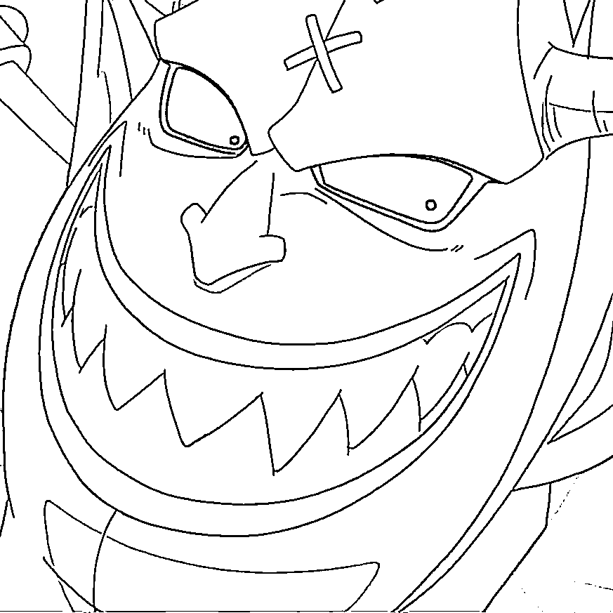 Coloriage Gecko Moria souriant