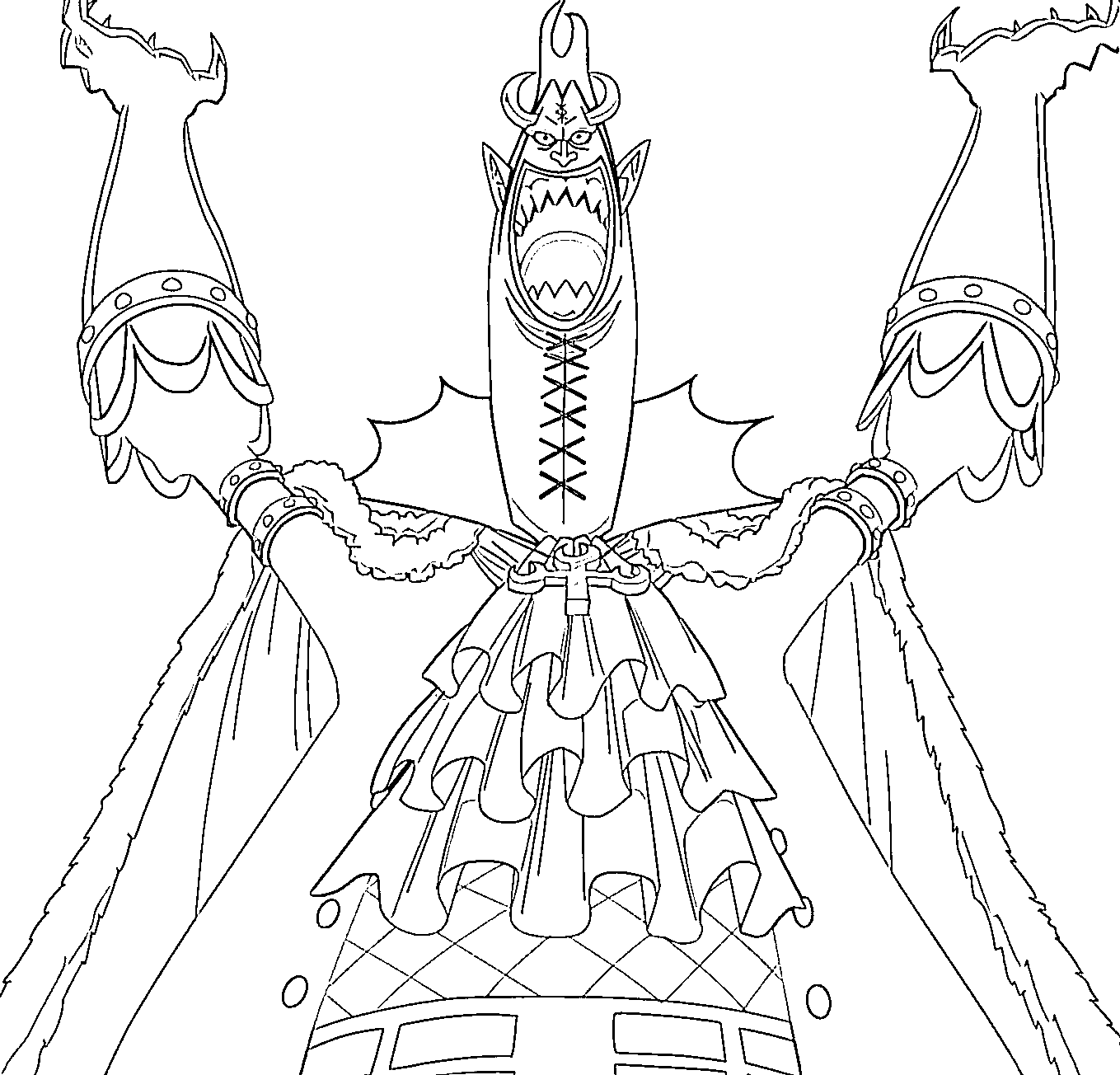Coloriage Joyeux Gecko Moria