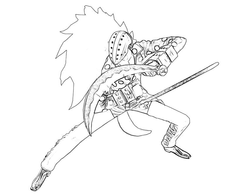 Coloriage Killer de One Piece