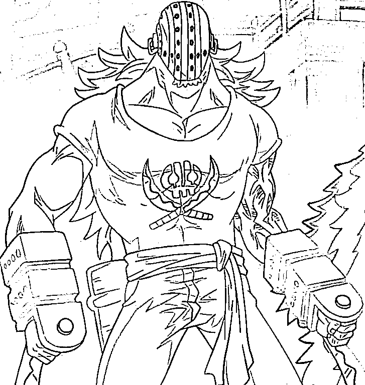 Coloriage Killer en combat