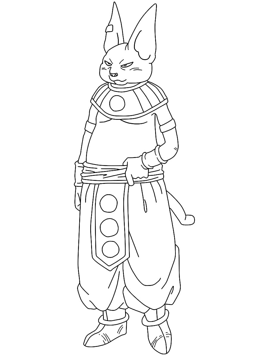 Coloriage Ancien Dieu de la Destruction Champa
