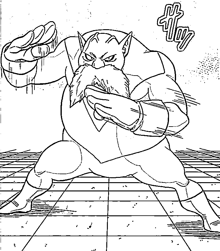 Coloriage Toppo prêt