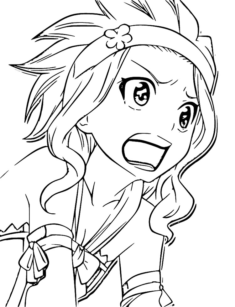 Coloriage Triste Levy McGarden