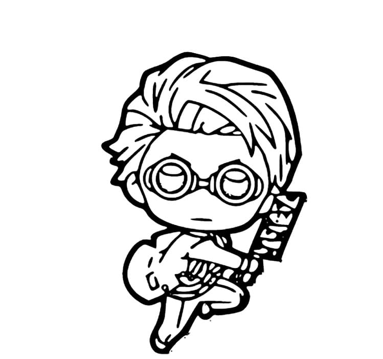 Coloriage Chibi Kento Nanami