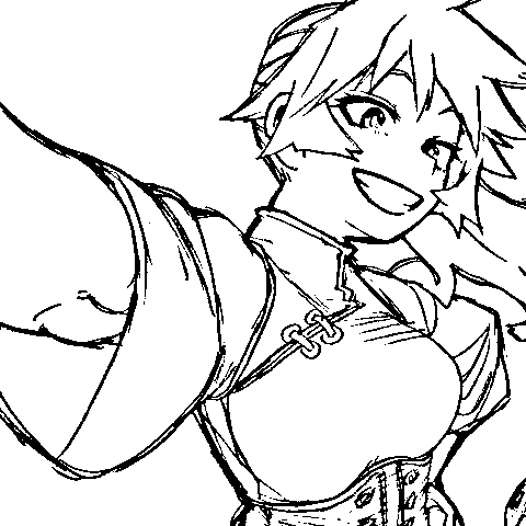 Coloriage Itsuka Kendo rit