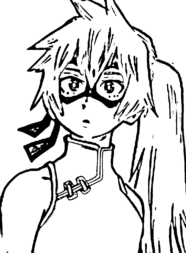 Coloriage Itsuka Kendo surprendre