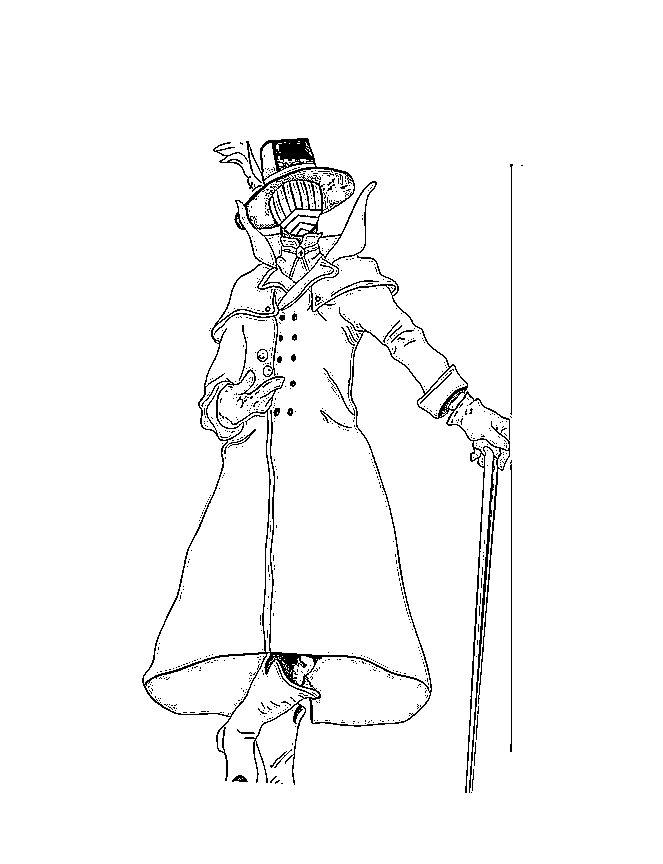 Coloriage M. Compress est cool