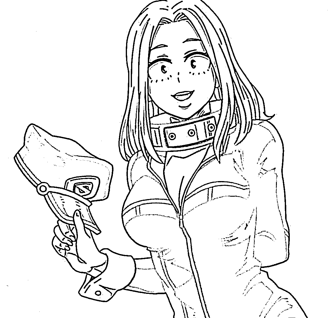 Coloriage Camie Utsushimi imprimable