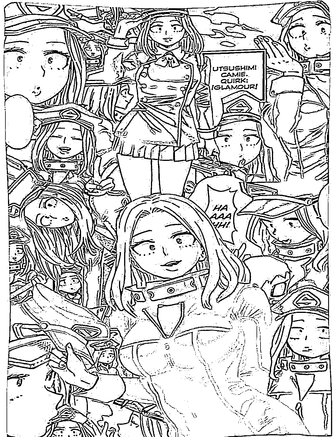 Coloriage Camie Utsushimi Mignonne