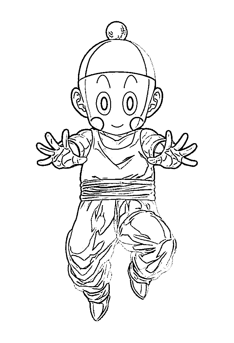 Coloriage Attaque de Chaozu