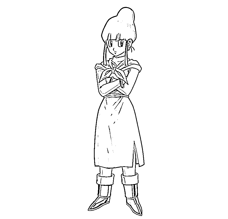Coloriage Chi-Chi cool