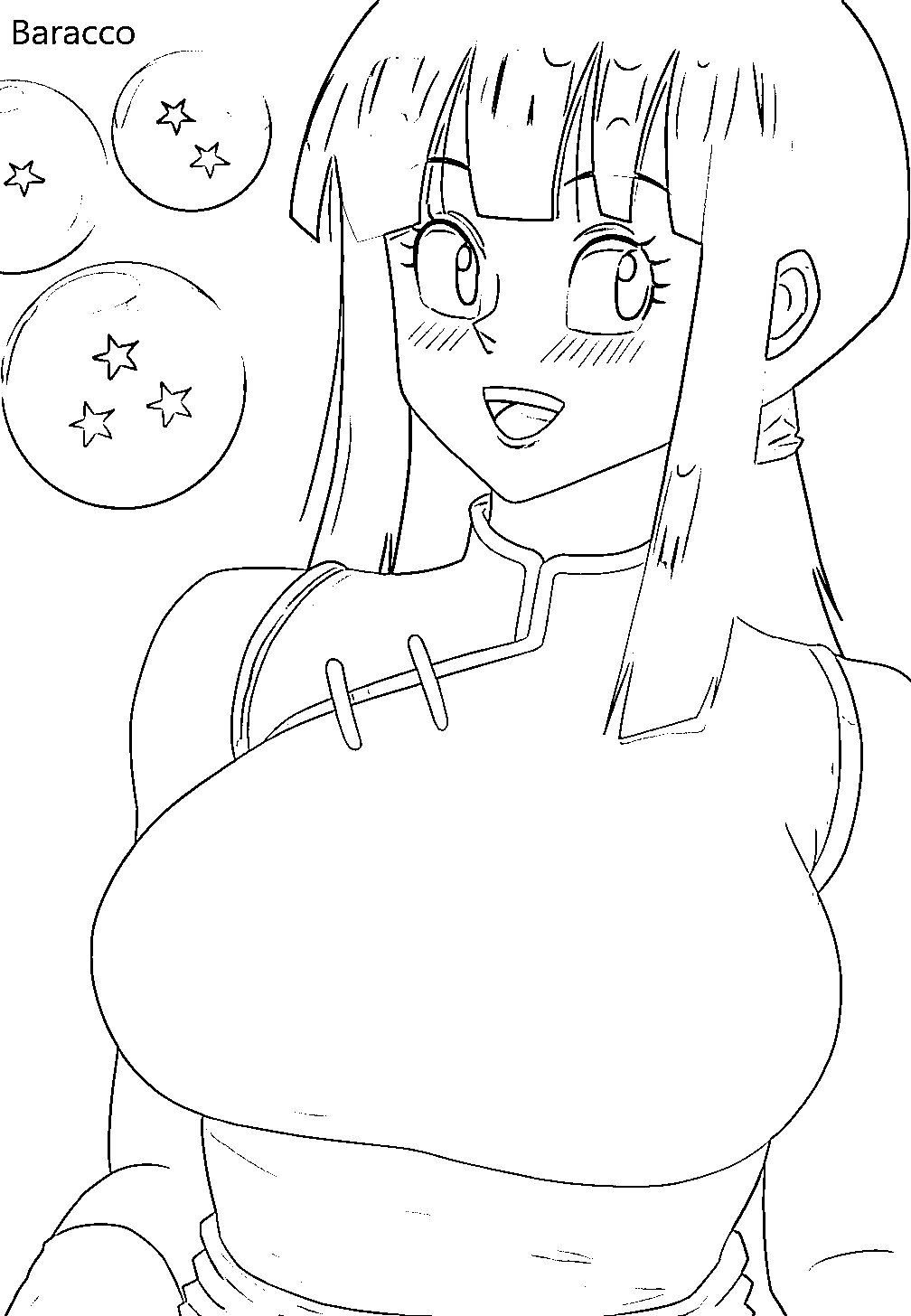 Coloriage Chi-Chi est belle