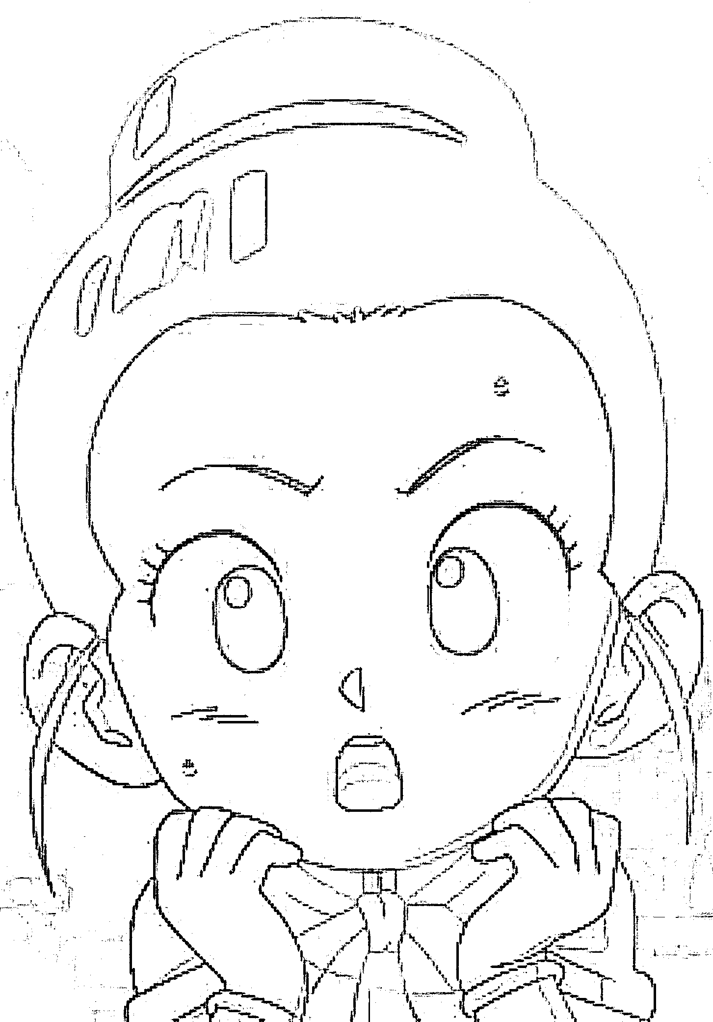 Coloriage Chi-Chi mignon