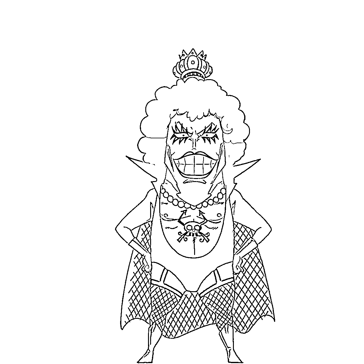 Coloriage Emporio Ivankov debout
