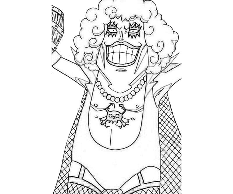 Coloriage Emporio Ivankov drôle
