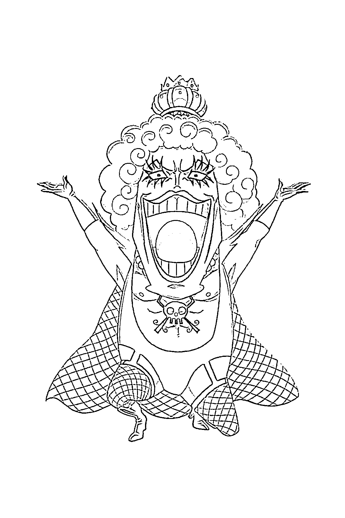 Coloriage Emporio Ivankov heureux