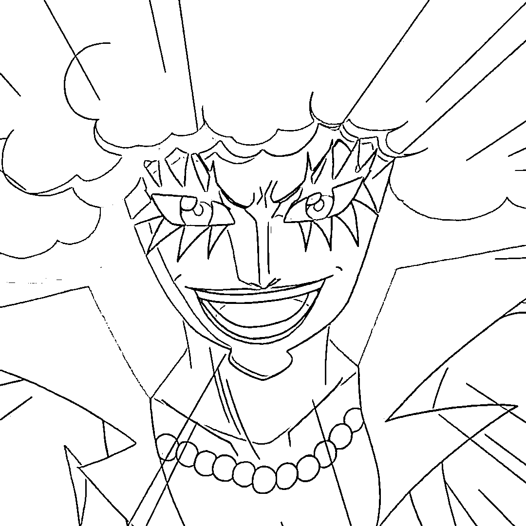 Coloriage Idée de chose d'Emporio Ivankov