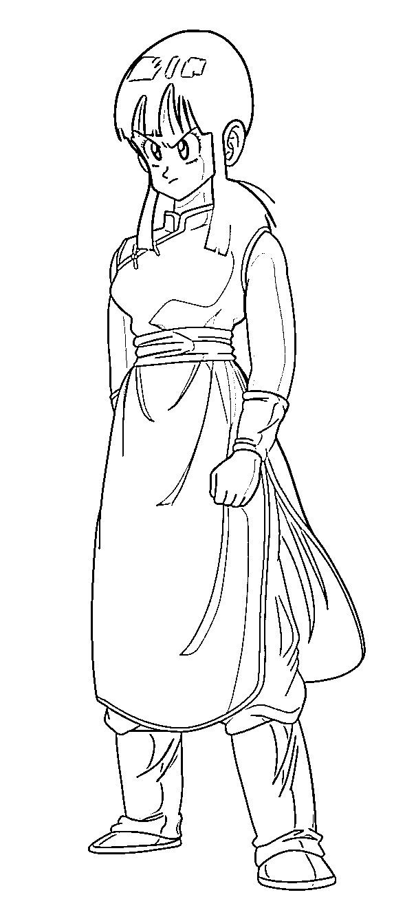 Coloriage Jeune Chi-Chi