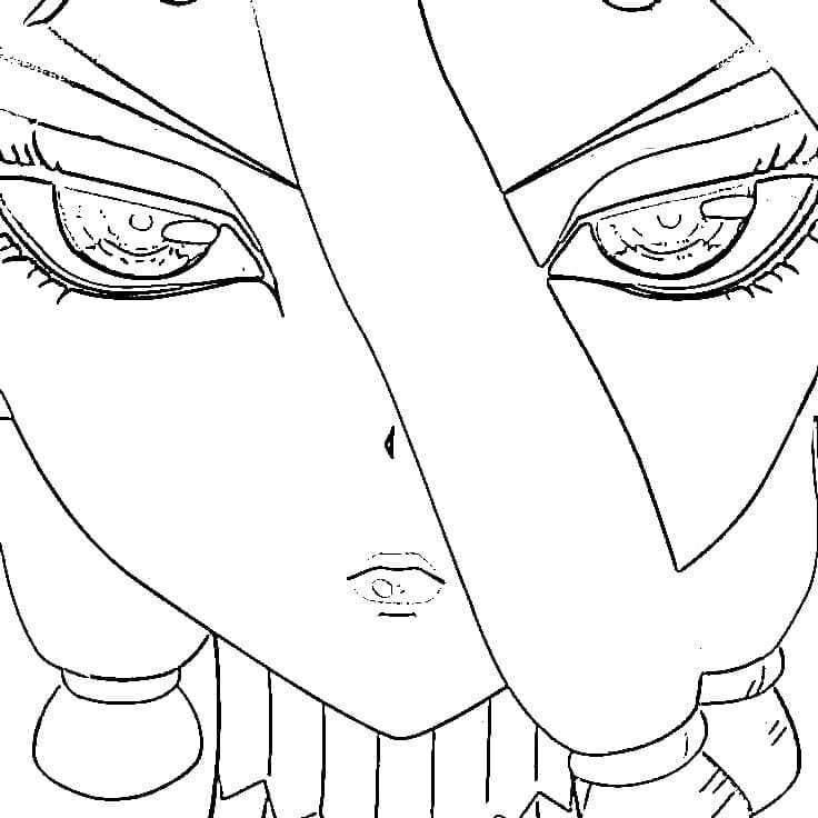 Coloriage Kirisame basique