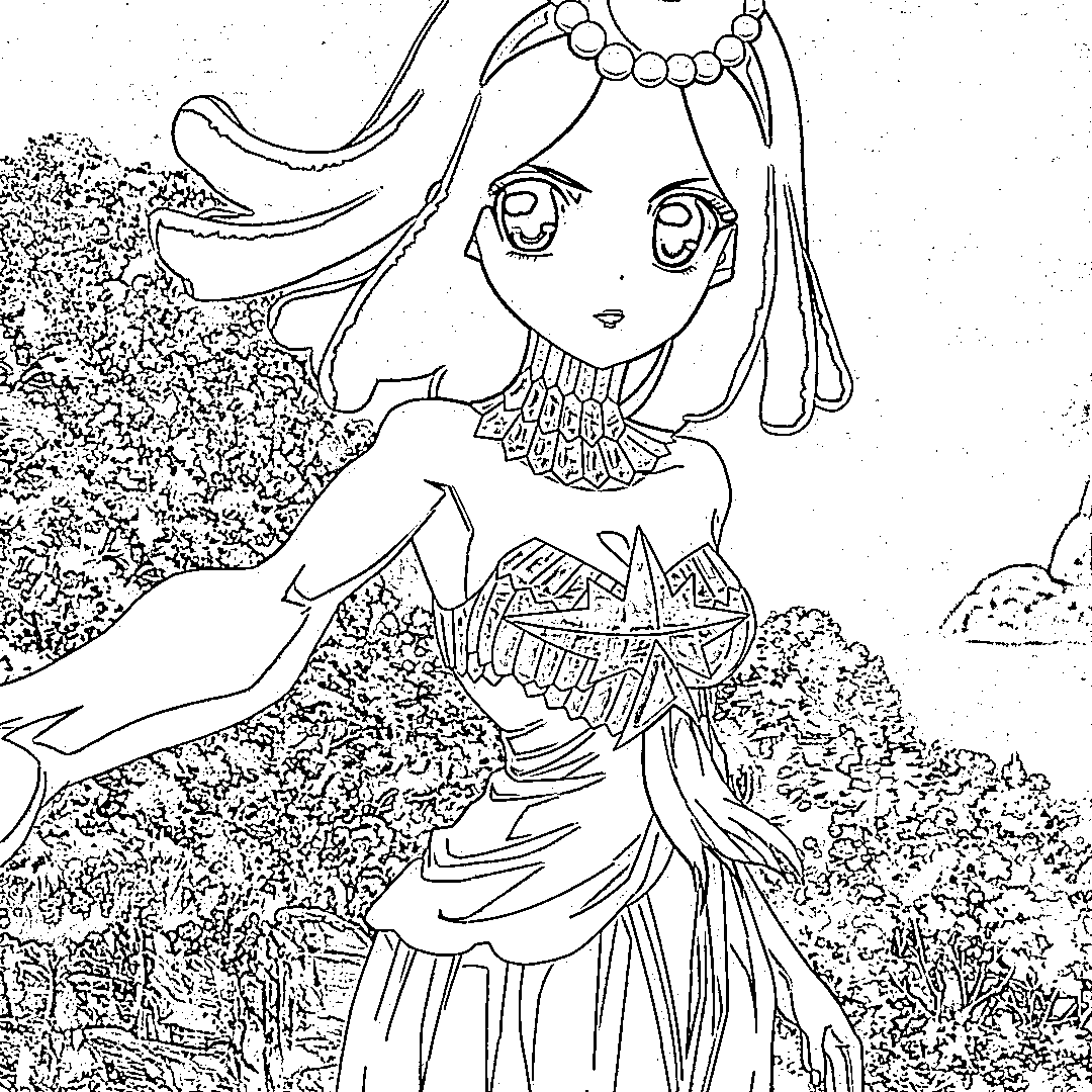 Coloriage Kirisame bonne