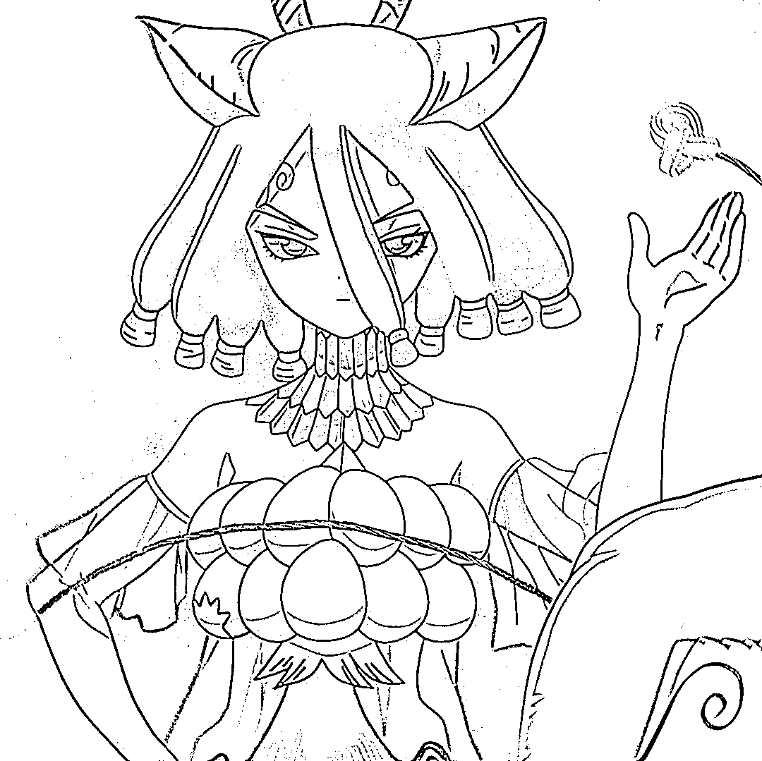 Coloriage Kirisame cool