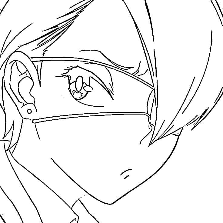 Coloriage Kuin Hachisuka