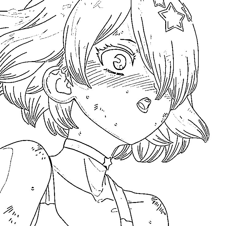 Coloriage Luna Wright mignonne