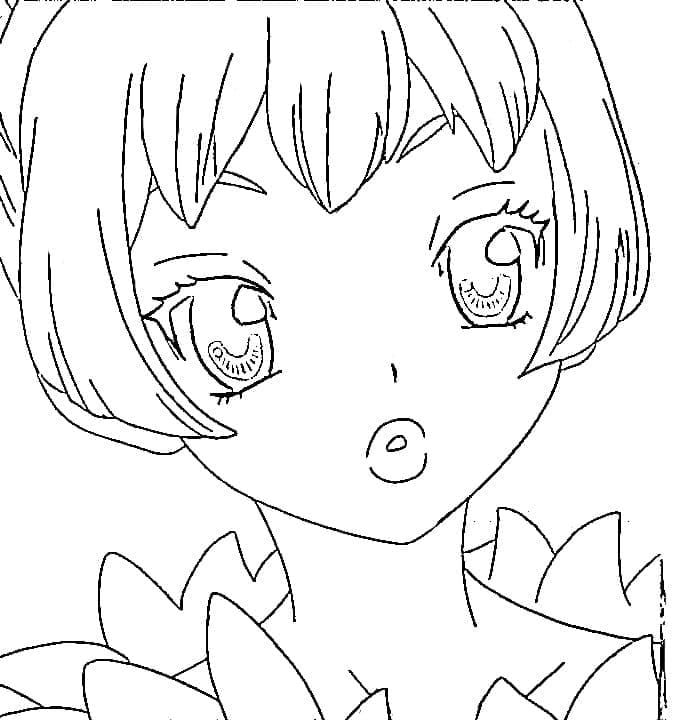 Coloriage Mignonne Homura Momiji