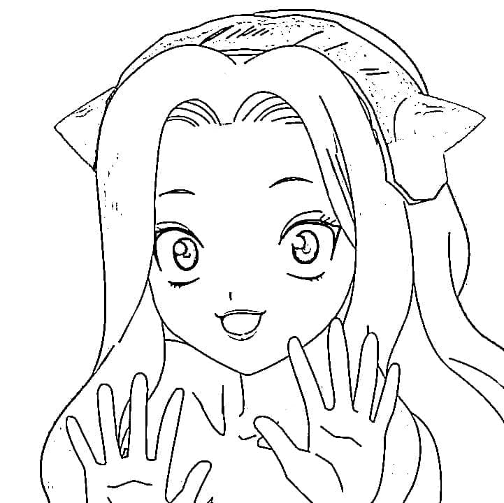 Coloriage Minami Hokutozai de Anime Dr Stone
