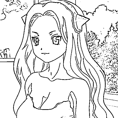 Coloriage Minami Hokutozai drôle