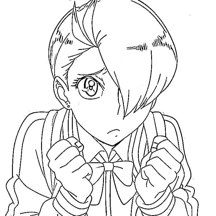 Coloriage My Hero Academia Kuin Hachisuka