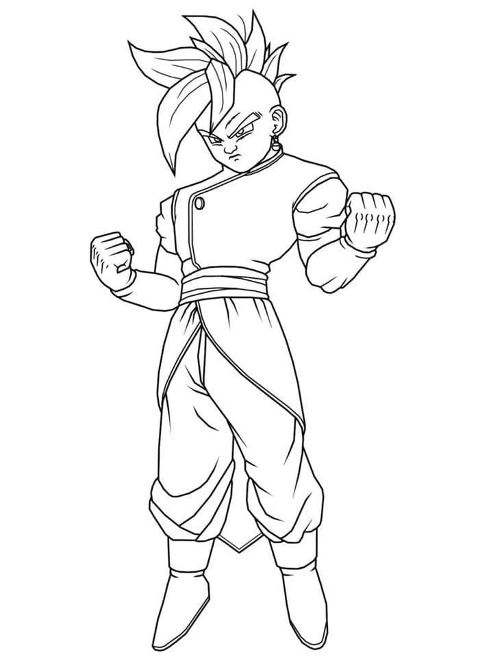 Coloriage Oob cool