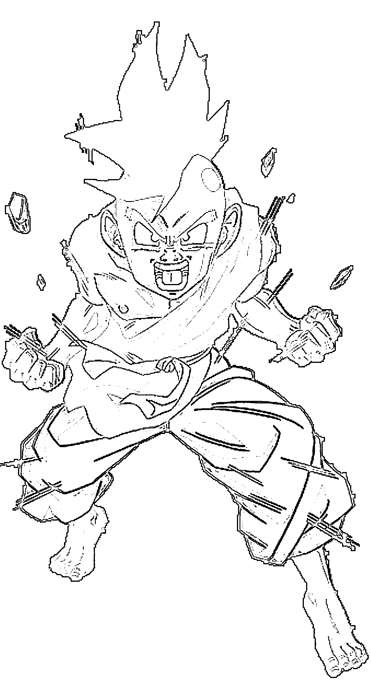 Coloriage Puissance Oob