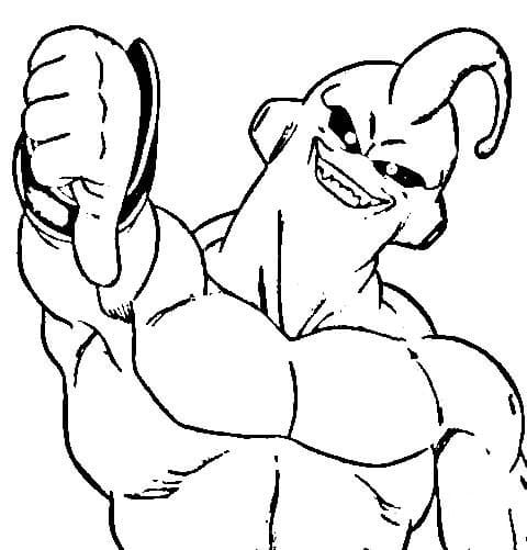 Coloriage Majin Boo