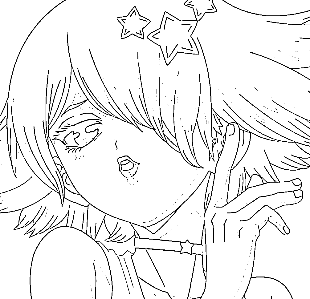 Coloriage Luna Wright