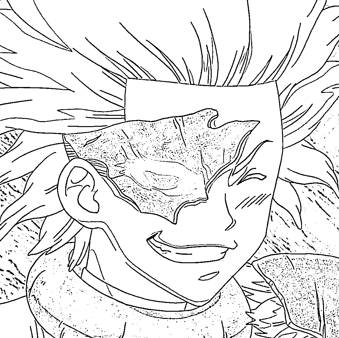 Coloriage Yo Uei amical