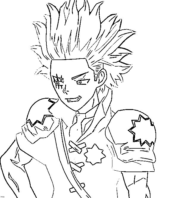 Coloriage Yo Uei basique